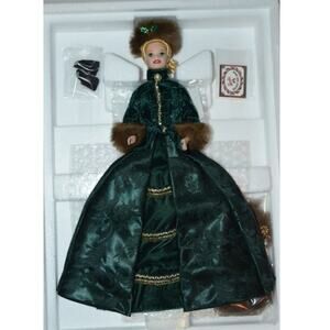 NIB Vintage Holiday Caroler Barbie - Porcelain
